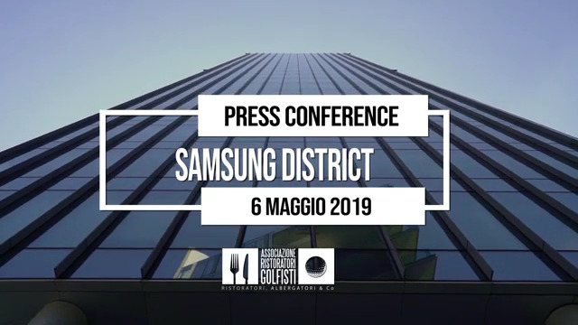 6 Maggio 2019Press Conference (Samsung District Milano)