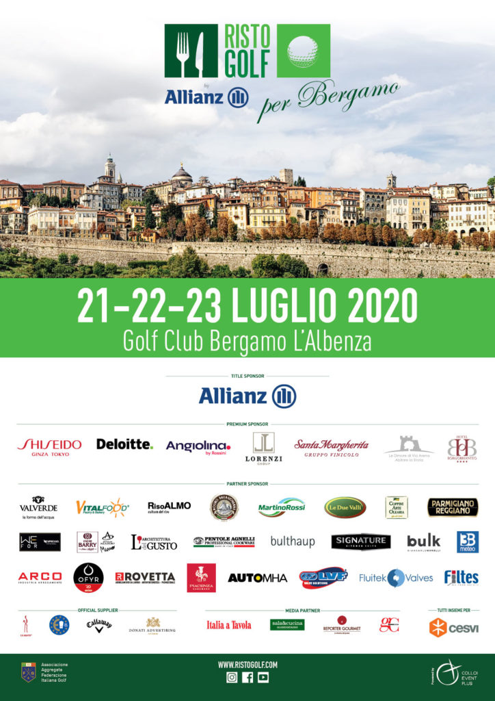 Ristogolf 2020 by Allianz per Bergamo