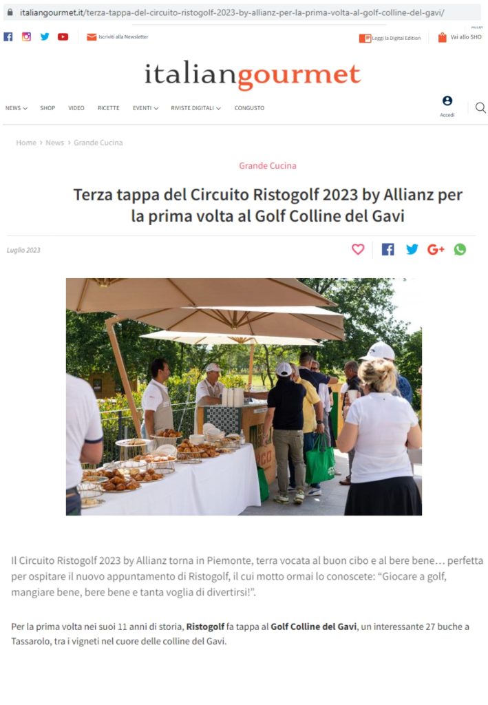 Italian Gourmet  04 Luglio 2023