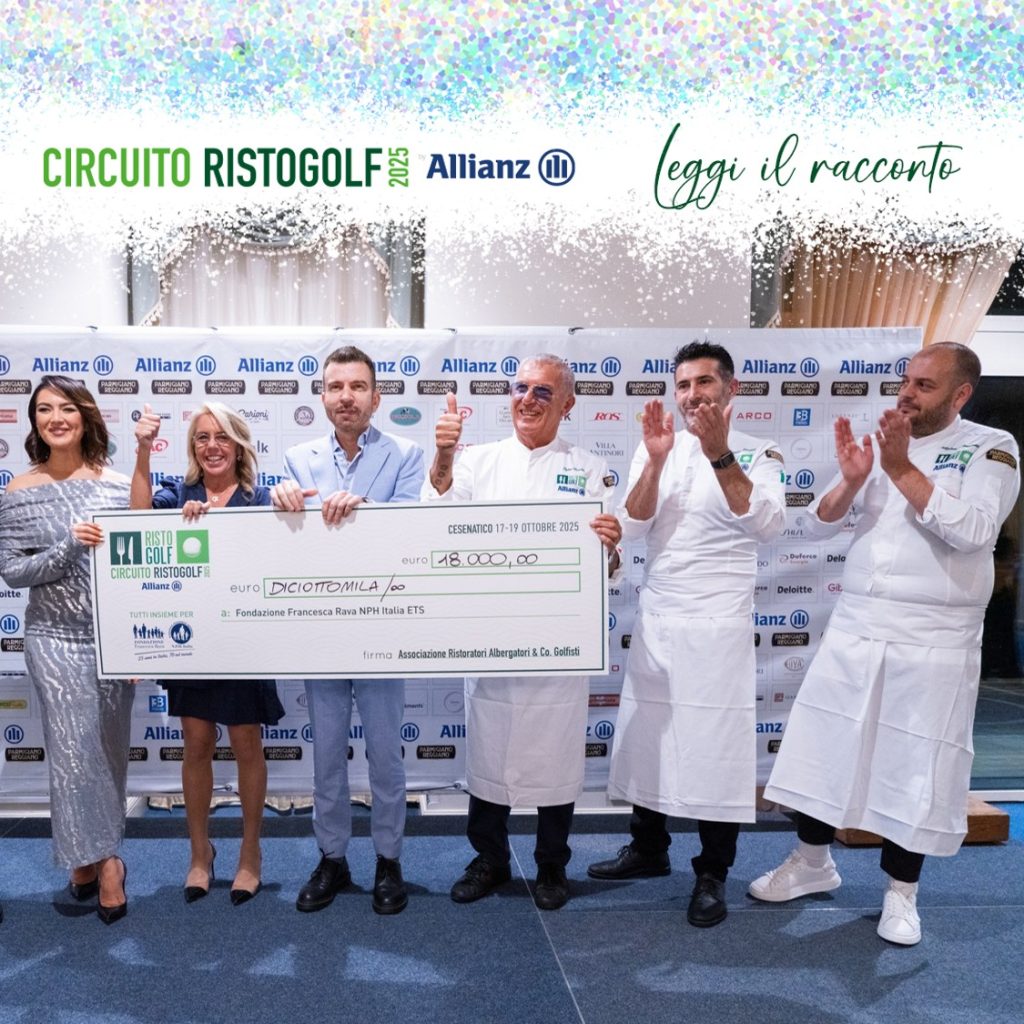 CALORE, ENERGIA E ALLEGRIA ROMAGNOLA PER L’EVENTO CONCLUSIVO DEL CIRCUITO RISTOGOLF 2025 BY ALLIANZ