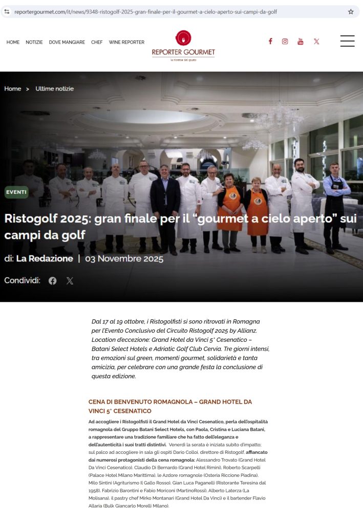 Reporter Gourmet3 Novembre 2025